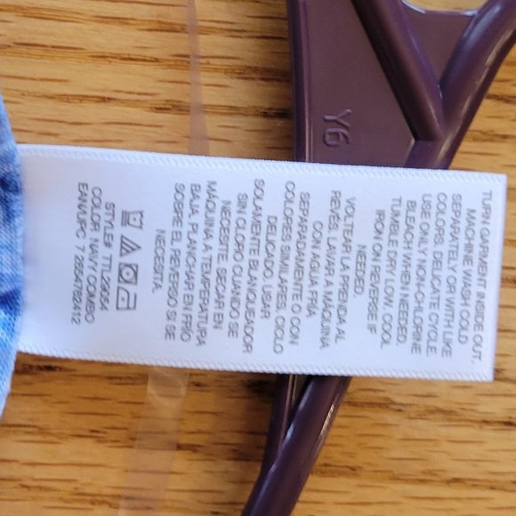 Time and Tru S/CH (4-6) beautifully patterned multicolored shirt - Picture 4 of 4